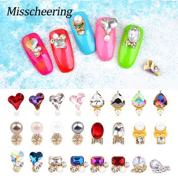 5 Pcs/Lot 3D Metal Jewelry Nail Art Shiny Alloy Crystal Rhinestones Heart Pearl Nail Charms Manicure Decorations Salon Supplies
5 Pcs/Lot 3D Metal Jewelry Nail Art Shiny Alloy Crystal Rhinestones Heart Pearl Nail Charms Manicure Decorations Salon Supplies