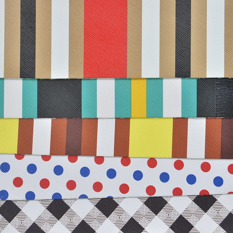 Lychee Life A4 Striped Geometric Pattern PVC Leather Fabric High Quality Synthetic Leather Sewing Material for Handmade Crafts
Lychee Life A4 Striped Geometric Pattern PVC Leather Fabric High Quality Synthetic Leather Sewing Material for Handmade Crafts