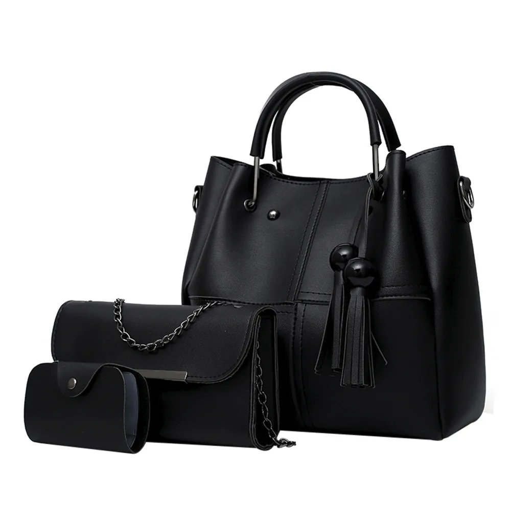Shoulder Bag Women 3Pcs High Quality Tassel Shoulder Bag Crossbody Bag Handbag Leather Shoulder Bag #YL5
Shoulder Bag Women 3Pcs High Quality Tassel Shoulder Bag Crossbody Bag Handbag Leather Shoulder Bag #YL5