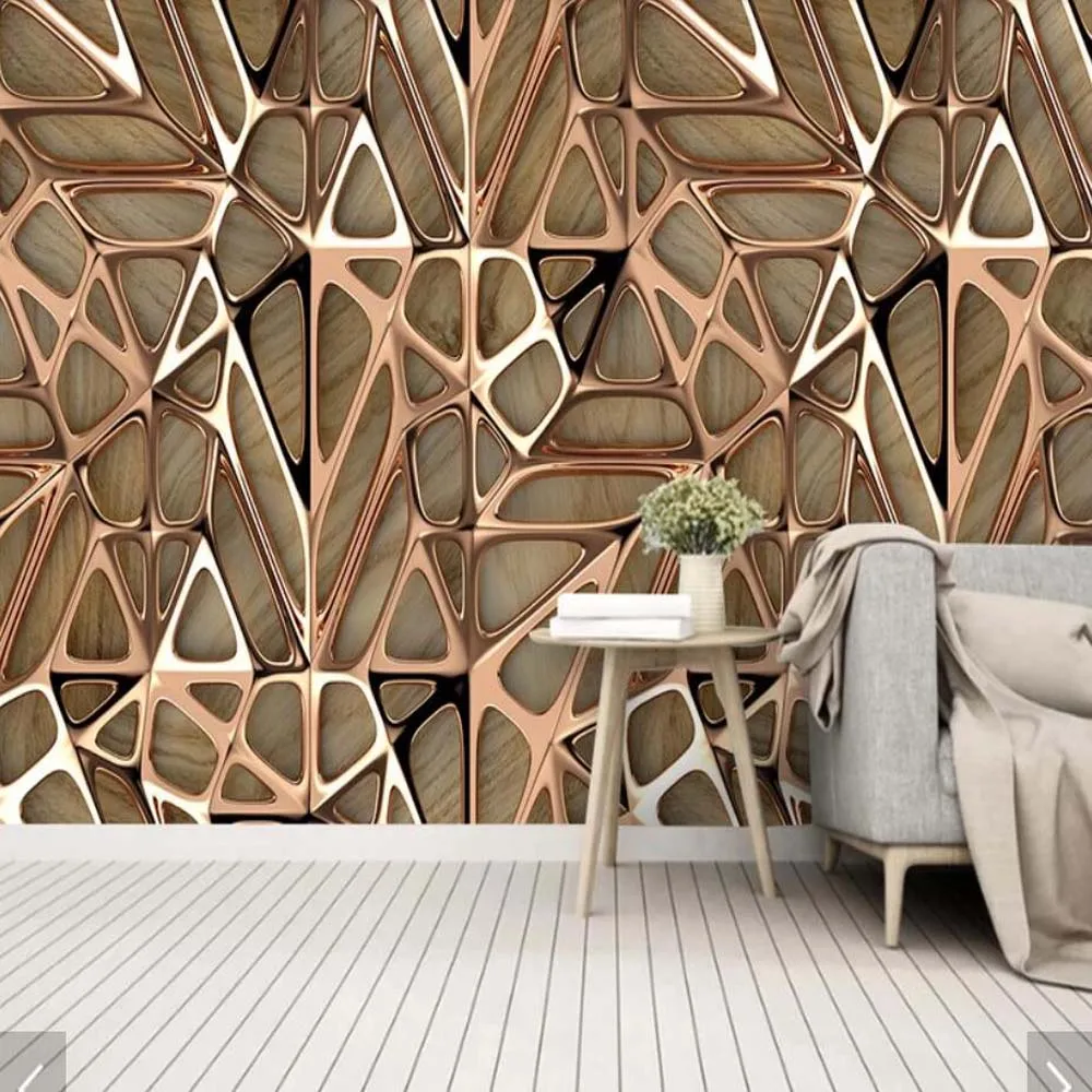 3D Abstract Geometric Wallpaper Murals Rose Gold Home Wall Mural Decals Wall Paper Rolls Printed Photo Stereo Wallpapers Custom
3D Abstract Geometric Wallpaper Murals Rose Gold Home Wall Mural Decals Wall Paper Rolls Printed Photo Stereo Wallpapers Custom