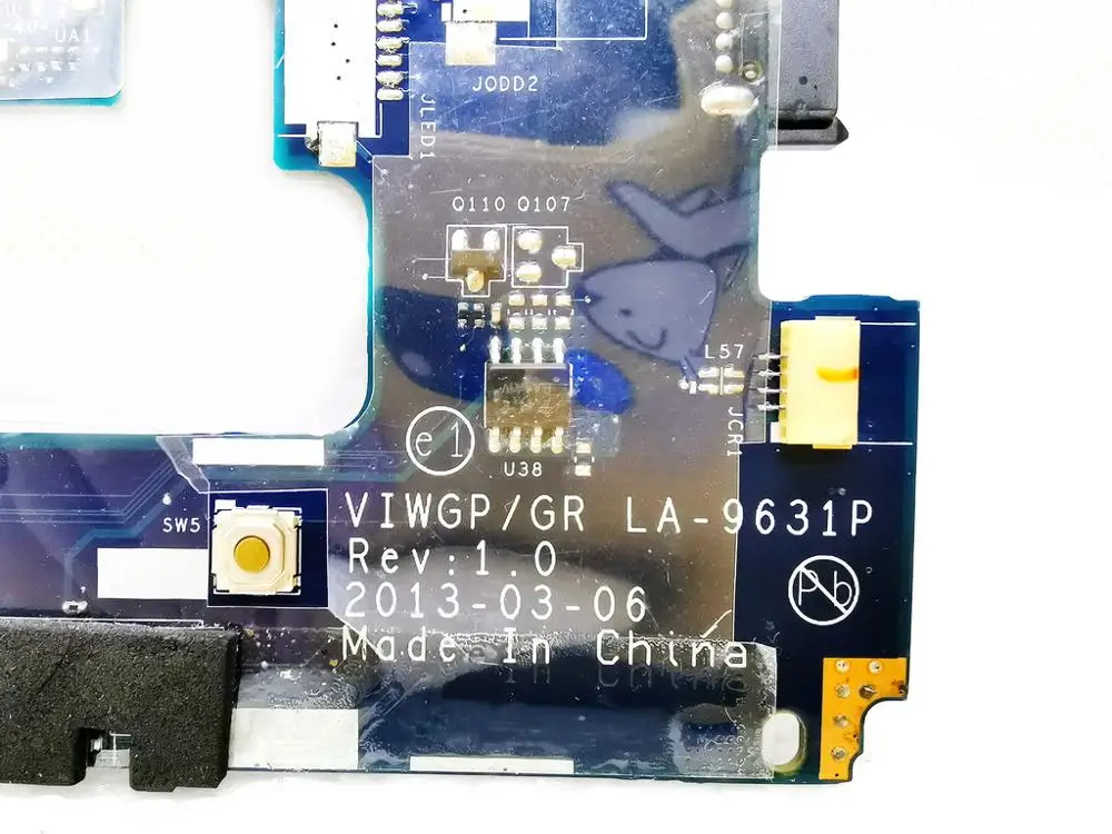 Оригинальная материнская плата для ноутбука Lenovo G490 G400 HD8570M 1 ГБ VIWGP GR LA 9631P