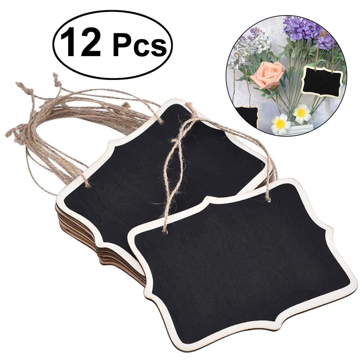 12pcs Mini Chalkboards Rectangle Blackboard Tags Hanging Message Board Signs For Weddings Kids Crafts
12pcs Mini Chalkboards Rectangle Blackboard Tags Hanging Message Board Signs For Weddings Kids Crafts