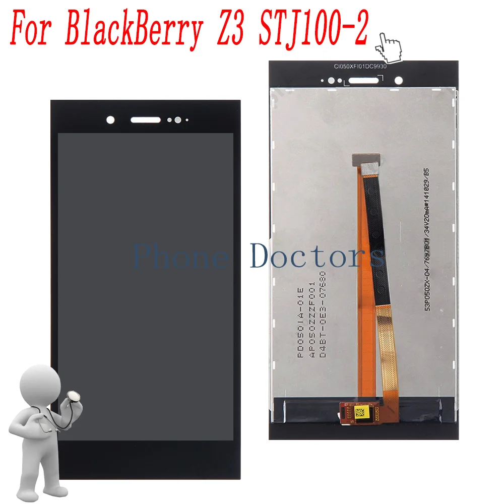 5.0'' New Full LCD DIsplay + Touch Screen Digitizer Assembly For BlackBerry Z3 STJ100-1 STJ100-2
5.0'' New Full LCD DIsplay + Touch Screen Digitizer Assembly For BlackBerry Z3 STJ100-1 STJ100-2