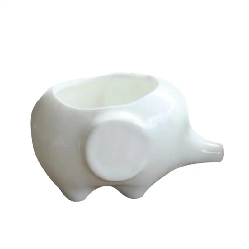 NEW Ceramic Flower Pot Elephant Shaped Succulent Planter Pots Cute Desk Decoration for Succulent Plants
NEW Ceramic Flower Pot Elephant Shaped Succulent Planter Pots Cute Desk Decoration for Succulent Plants