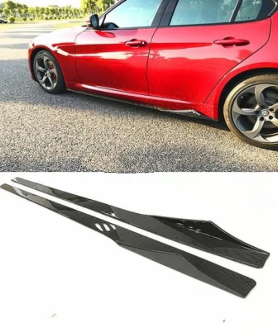 Carbon Fiber For Car Side Skirts Bodykit Bumper Side Skirt Cover 2pcs/Set Fits For Alfa Romeo Giulia 2017 2018 2019
Carbon Fiber For Car Side Skirts Bodykit Bumper Side Skirt Cover 2pcs/Set Fits For Alfa Romeo Giulia 2017 2018 2019