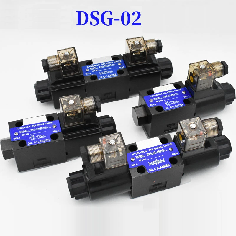 DSG-02 series Hydraulic electromagnetic two-way directional valve single-head valve 24VDC 220VAC Solenoid directional valve
DSG-02 series Hydraulic electromagnetic two-way directional valve single-head valve 24VDC 220VAC Solenoid directional valve