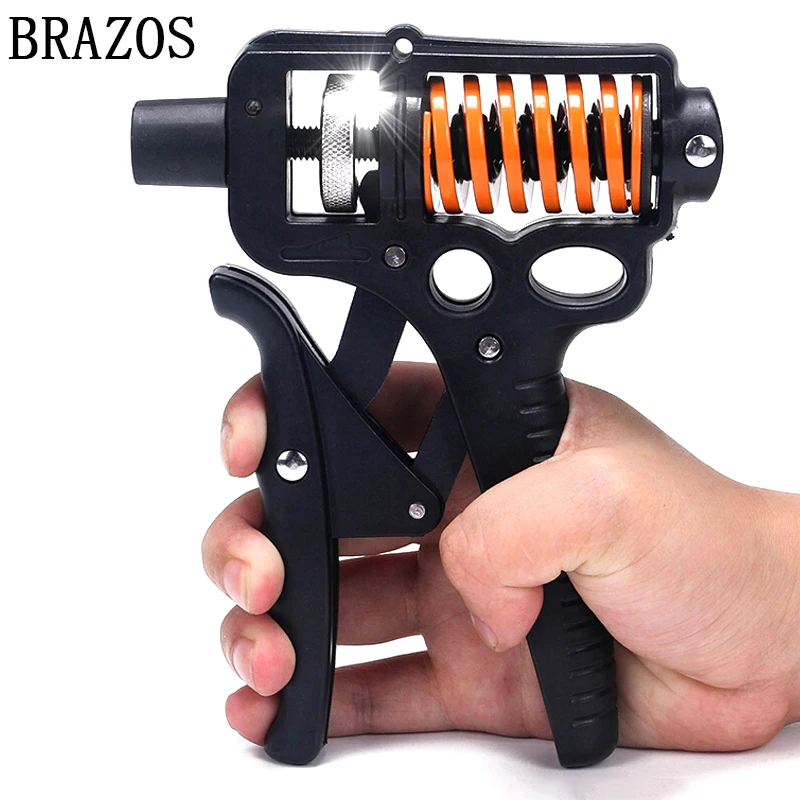 15-50KG Adjustable Hand Gripper Exerciser Finger Hand Power Grip Strength Expander Home Gym Powergrip Trainer Free Shipping
15-50KG Adjustable Hand Gripper Exerciser Finger Hand Power Grip Strength Expander Home Gym Powergrip Trainer Free Shipping