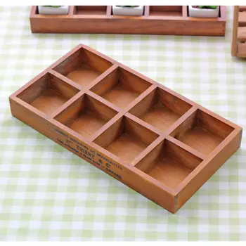 Hot 8 Lattices Wood Pallets Boxes Case Holder Wood Organizer Crafts Vintage Casket Wooden Jewelry Antique Trinket Storage Box
Hot 8 Lattices Wood Pallets Boxes Case Holder Wood Organizer Crafts Vintage Casket Wooden Jewelry Antique Trinket Storage Box