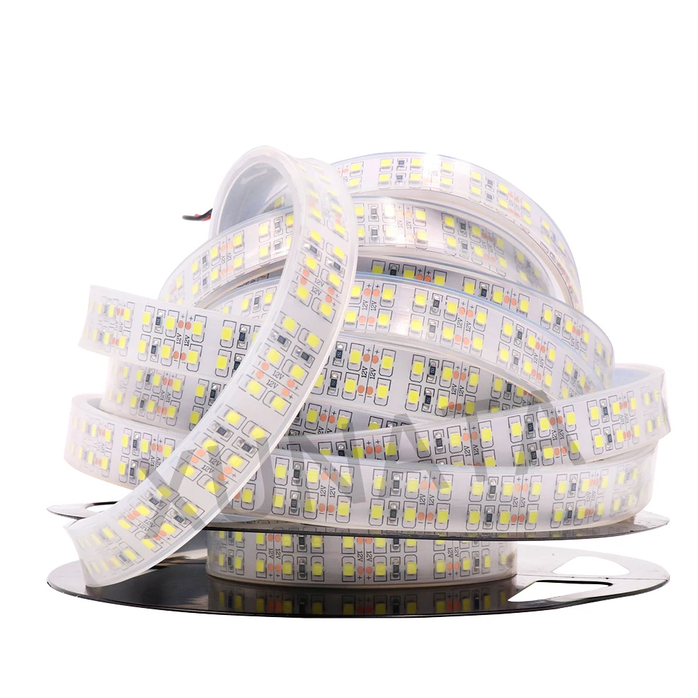 DC12V 24V 240Leds/m SMD 2835 LED Strip Light 5m/lot Silicone Tube Waterproof Double Row Flexible LED Strip Lamp Home Decoration
DC12V 24V 240Leds/m SMD 2835 LED Strip Light 5m/lot Silicone Tube Waterproof Double Row Flexible LED Strip Lamp Home Decoration