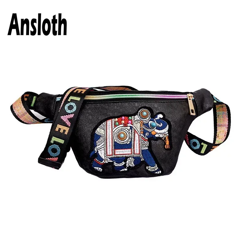 Ansloth New Arrivals Belt Bag Women's Rivet Casual Waist Pack Letter PU Leather Shoulder Bag Ladies Chest Bag Fanny Pack HPS507
Ansloth New Arrivals Belt Bag Women's Rivet Casual Waist Pack Letter PU Leather Shoulder Bag Ladies Chest Bag Fanny Pack HPS507