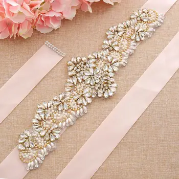 Gold Crystal Wedding Belt Bridal Dress Sash Belt Rhinestones Bridal Belt For Women Formal Dresses A206G
Gold Crystal Wedding Belt Bridal Dress Sash Belt Rhinestones Bridal Belt For Women Formal Dresses A206G