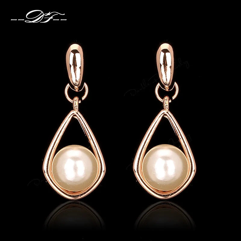 Romantic Drop/Dangle Earrings Rose Gold/Silver Color Fashion Water Drop Simulated Pearl Beads Jewelry For Women DFE424M
Romantic Drop/Dangle Earrings Rose Gold/Silver Color Fashion Water Drop Simulated Pearl Beads Jewelry For Women DFE424M