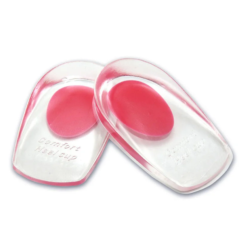 1Pair Silicone Soft Increase Heel Support Pad Cup Gel Shock Cushion Orthotic Insole Increased Half-height Plantar Foot Care Tool
1Pair Silicone Soft Increase Heel Support Pad Cup Gel Shock Cushion Orthotic Insole Increased Half-height Plantar Foot Care Tool