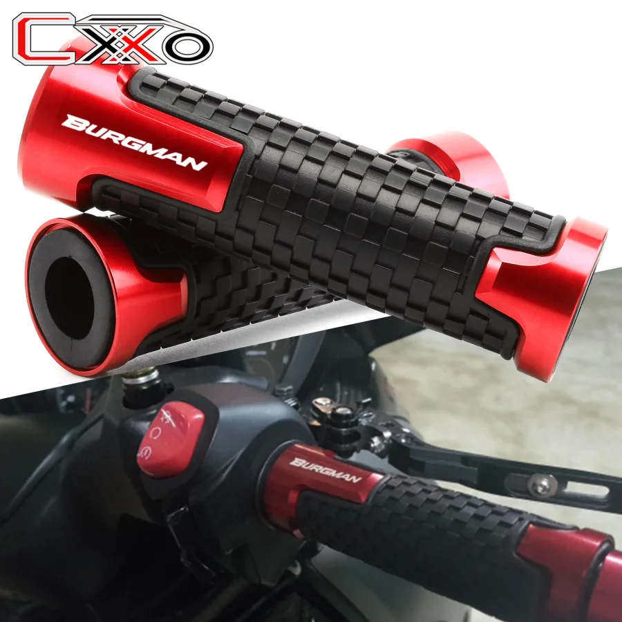 7/8'' 22mm Hot sale handlebar grip For SUZUKI Burgman 650 2013 2014 2015 2016 2017 2018 2019 Motorcycle Accessories Handle grips
7/8'' 22mm Hot sale handlebar grip For SUZUKI Burgman 650 2013 2014 2015 2016 2017 2018 2019 Motorcycle Accessories Handle grips