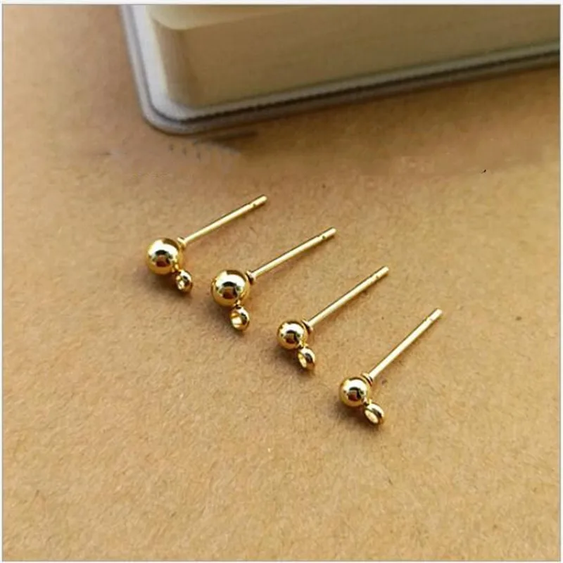 20pcs/lot 3mm 4mm Ball Earring Stud Stainless Steel Ear Post Nails Ear Jewelry Findings for DIY Stud Earrings
20pcs/lot 3mm 4mm Ball Earring Stud Stainless Steel Ear Post Nails Ear Jewelry Findings for DIY Stud Earrings
