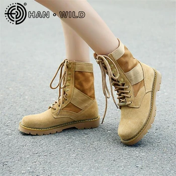 Outdoor Women Boots Genuine Leather Platform Ankle Boots Women Army Shoes Military Tactical Boots Female Desert Combat Boots
Outdoor Women Boots Genuine Leather Platform Ankle Boots Women Army Shoes Military Tactical Boots Female Desert Combat Boots