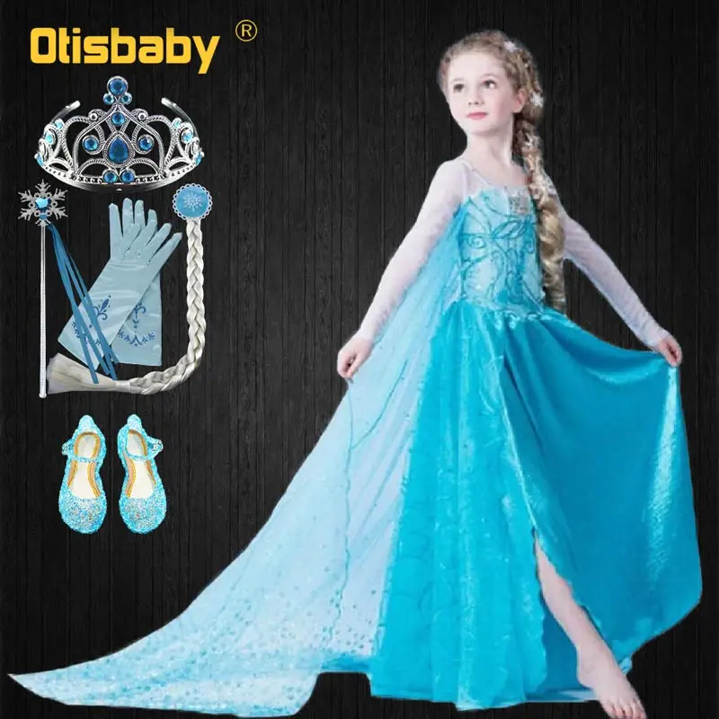 Girls Elsa Dress Evening Party Baby Girl Elza Pageant Tulle Long Sleeve Dress Toddler Girl Elsa Princess Birthday Party Dresses
Girls Elsa Dress Evening Party Baby Girl Elza Pageant Tulle Long Sleeve Dress Toddler Girl Elsa Princess Birthday Party Dresses