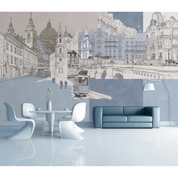 Modern Wall Papers Painted City Architecture Photo Wallpaper Mural Home Decor Papier Peint 3D Self Adhesive Vinyl/Silk Wallpaper
Modern Wall Papers Painted City Architecture Photo Wallpaper Mural Home Decor Papier Peint 3D Self Adhesive Vinyl/Silk Wallpaper
