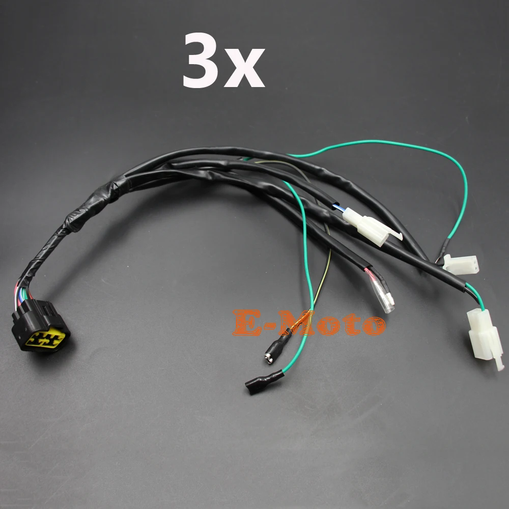 3X PIT DIRT BIKE PITBIKE YX ZONGSHEN LIFAN W150CC DIGITAL WIRING LOOM HARNESS 150cc Z155 155cc PIT PRO Trail Dirt Bike E-Moto
3X PIT DIRT BIKE PITBIKE YX ZONGSHEN LIFAN W150CC DIGITAL WIRING LOOM HARNESS 150cc Z155 155cc PIT PRO Trail Dirt Bike E-Moto