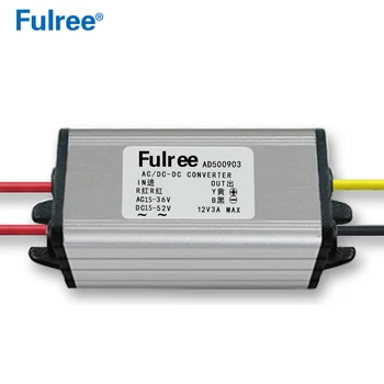 24V AC to 12V 7.5V 6V 5V 4.2V 3.3V 3A DC Converter 24VAC to 12VDC Converter Car Control Monitoring CCTV Camera Power Supply 
24V AC to 12V 7.5V 6V 5V 4.2V 3.3V 3A DC Converter 24VAC to 12VDC Converter Car Control Monitoring CCTV Camera Power Supply