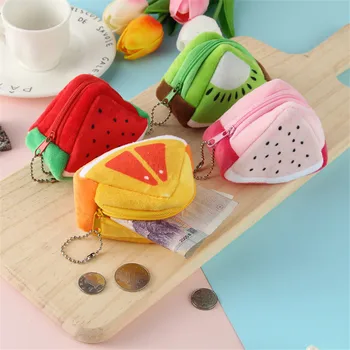 Mini Cartoon Children's Birthday Holiday Gift Plush Solid Triangle Fruit Coin Wallet Coin Hanging Bag porte monnaie femme LQ037 
Mini Cartoon Children's Birthday Holiday Gift Plush Solid Triangle Fruit Coin Wallet Coin Hanging Bag porte monnaie femme LQ037