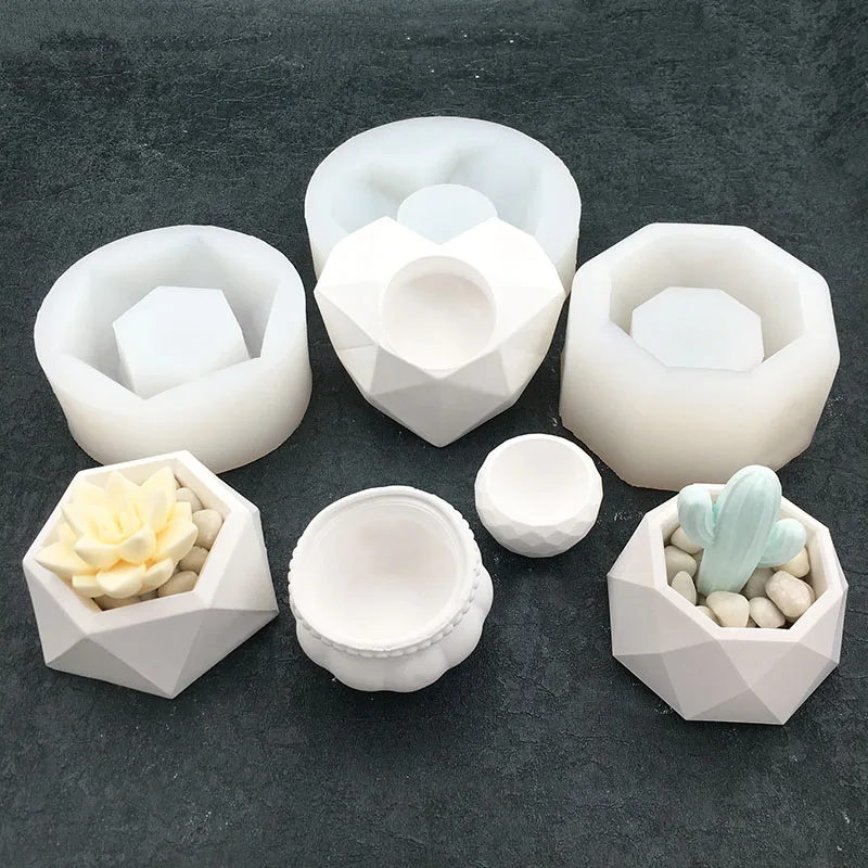 Succulent Plants Vase Silicone Concrete Mold Candlestick Candle Holder Pot Gypsum Plaster Silicone Molds Cement Clay Crafts
Succulent Plants Vase Silicone Concrete Mold Candlestick Candle Holder Pot Gypsum Plaster Silicone Molds Cement Clay Crafts