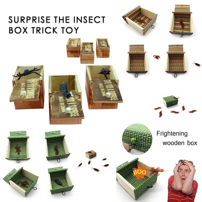 Personality Funny Toy Simulated Joke Prank Boy's Toy for Fool's Day Funny Horror Animal Box Artificial Trick Fool Toy Fool's Day
Personality Funny Toy Simulated Joke Prank Boy's Toy for Fool's Day Funny Horror Animal Box Artificial Trick Fool Toy Fool's Day