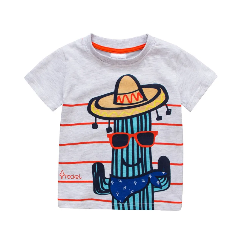 Jumping baby t shirts cotton boys tees tops 2018 children clothes cactus printed summer kids clothing fashion models boys tshirt
Jumping baby t shirts cotton boys tees tops 2018 children clothes cactus printed summer kids clothing fashion models boys tshirt