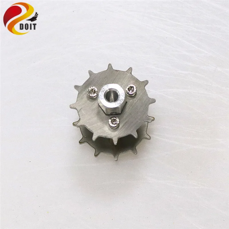 2pcs/lot 4/5/6mm Stainless Steel Metal Driving Driver Wheel Track Wheel Parts for Robot Tank Chassis DIY RC Toy Parts
2pcs/lot 4/5/6mm Stainless Steel Metal Driving Driver Wheel Track Wheel Parts for Robot Tank Chassis DIY RC Toy Parts