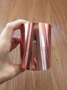 Rose Gold One Roll for 8cm x 120m/Lot DIY Package Box Holographic Foil Plain Transparent Foil Hot Stamping On Paper or Plastic
Rose Gold One Roll for 8cm x 120m/Lot DIY Package Box Holographic Foil Plain Transparent Foil Hot Stamping On Paper or Plastic