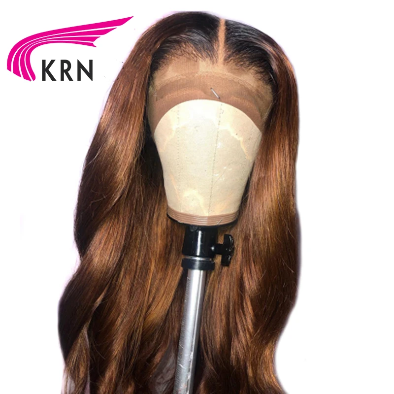 KRN 1B 27 Color ombre wig Lace Front Wig Brazilian Body Wave Remy Human Hair Wigs Pre Plucked Bleached Knots with baby hair
KRN 1B 27 Color ombre wig Lace Front Wig Brazilian Body Wave Remy Human Hair Wigs Pre Plucked Bleached Knots with baby hair