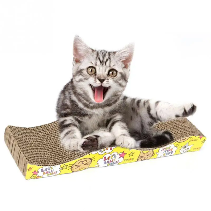 Drop Shipping Cat Kitten Paper Cardboard Corrugated Scratch Board Pad Scratcher Bed Mat Claws Care 45x11x5cm
Drop Shipping Cat Kitten Paper Cardboard Corrugated Scratch Board Pad Scratcher Bed Mat Claws Care 45x11x5cm