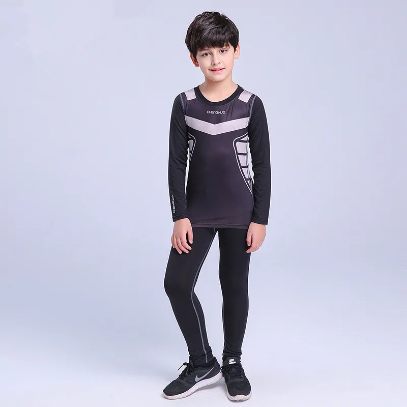 2018 kids Pro Compression Long Johns Fitness Quick Dry Gymming Male Shirts + Tights Pants Runs Children Thermal Underwear Sets
2018 kids Pro Compression Long Johns Fitness Quick Dry Gymming Male Shirts + Tights Pants Runs Children Thermal Underwear Sets