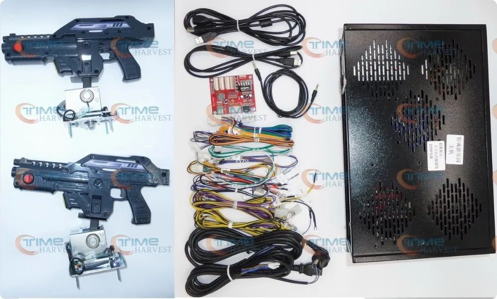 The Paradise Lost Complete Kit with 2 guns and the wires for Shooting Game Machine Amusement firing game LCD monitor cabinet | Спорт и