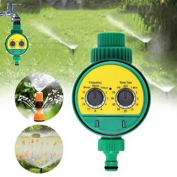 Garden Watering Timer LCD Display Two Dial Automatic Electronic Watering Timer Outdoor Garden Irrigation Time Controller
Garden Watering Timer LCD Display Two Dial Automatic Electronic Watering Timer Outdoor Garden Irrigation Time Controller