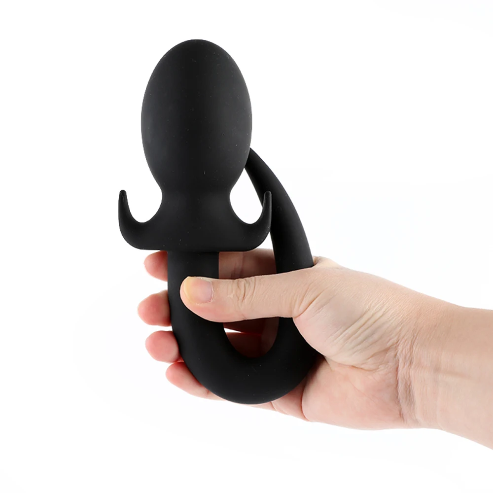 Sex Dog Tail Anal Plug Butt Plugs Soft Silicone Anal Dilator Adult Sex Toys for Man Prostate Massager Erotic Anal Toy for Woman