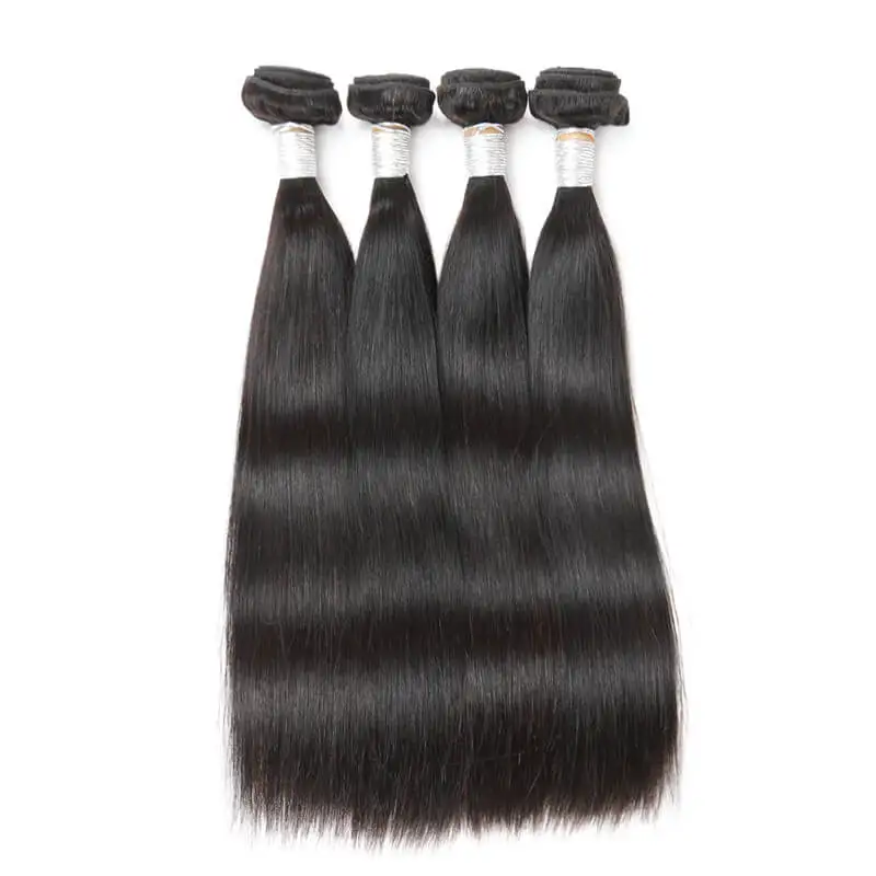 Rebecca 4PcsLot Straight Brazilian Virgin Human Hair WeftWeaves R5 (2)