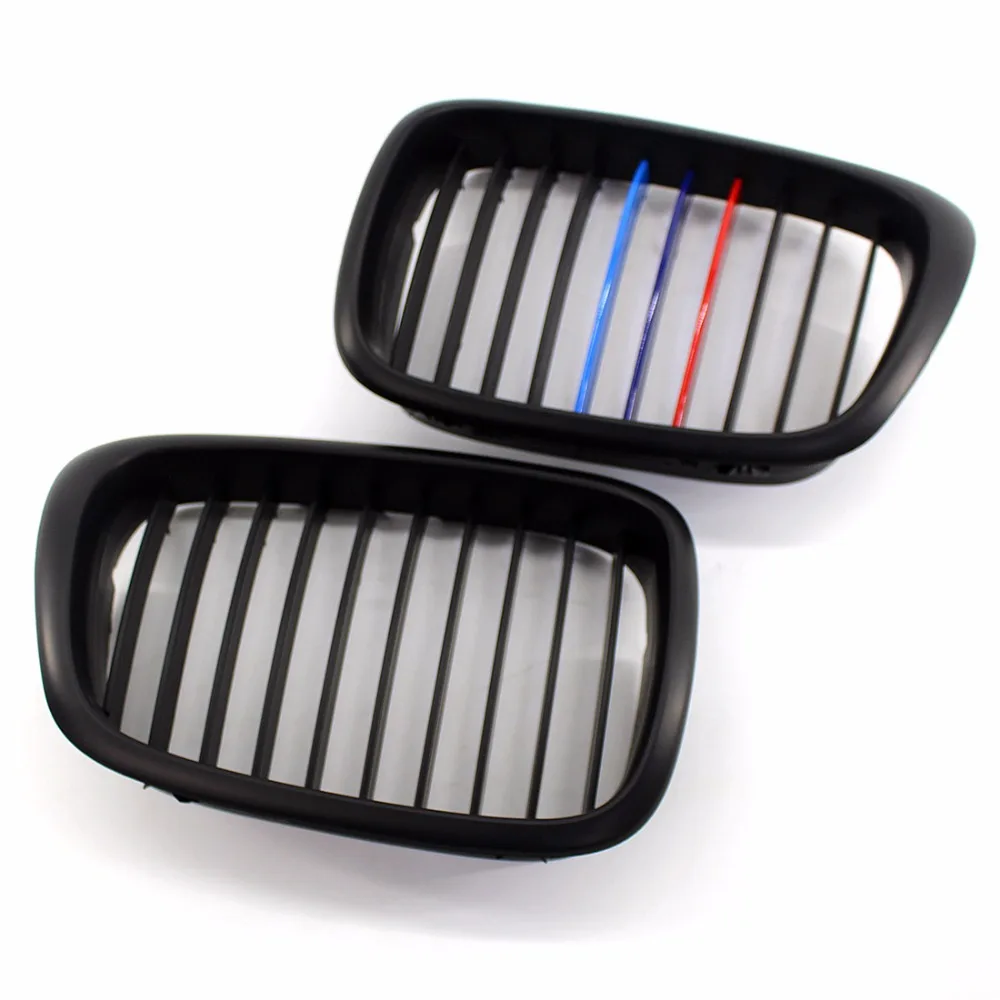 Color Front Gloss Wide Kidney Grille Grill For BMW 5 Serie E39 1995-04 SR1G 
Color Front Gloss Wide Kidney Grille Grill For BMW 5 Serie E39 1995-04 SR1G