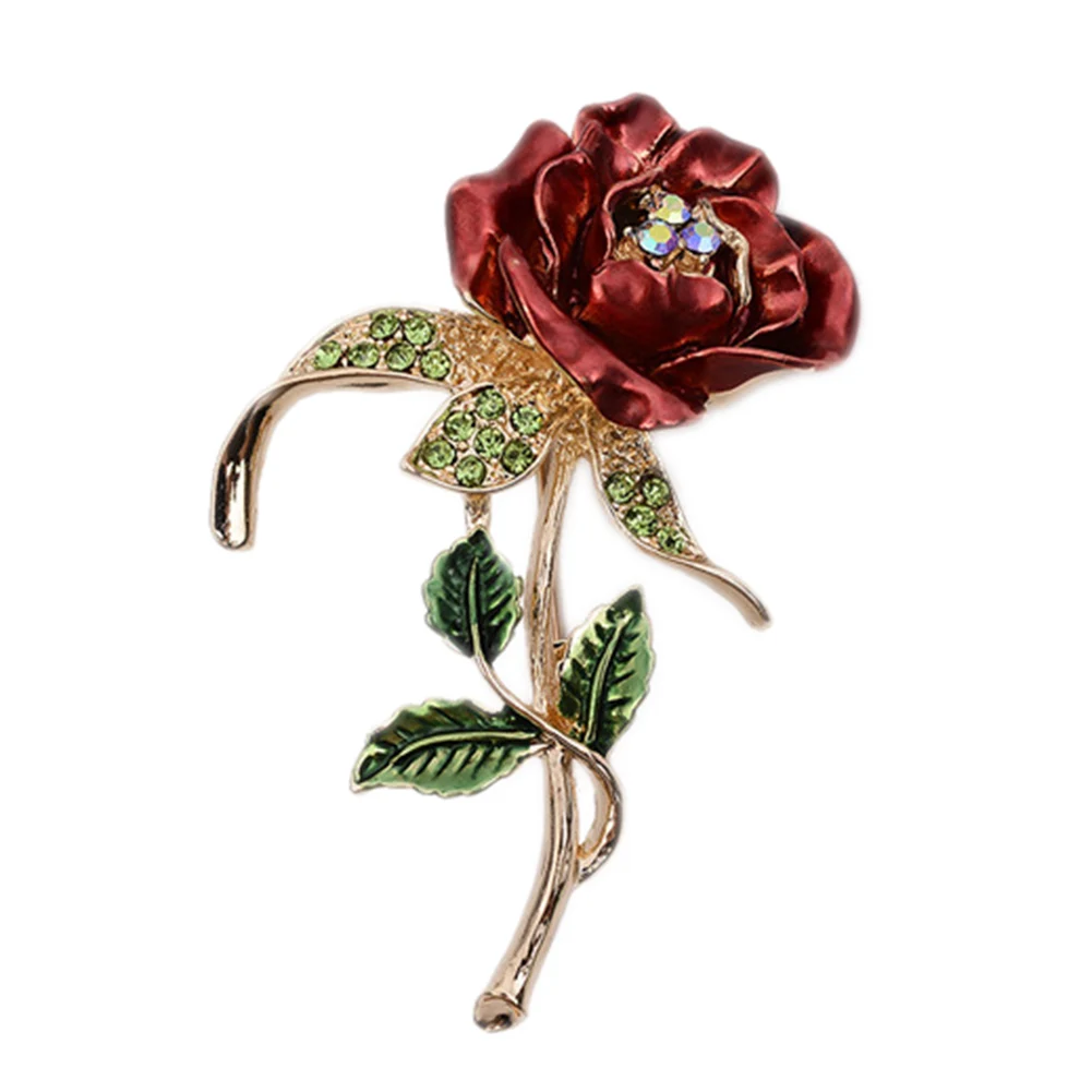 1 PCS Red Rose Flower Brooch Garment Accessories Wedding Bridal Jewelry Crystal Brooches for Men /Women
1 PCS Red Rose Flower Brooch Garment Accessories Wedding Bridal Jewelry Crystal Brooches for Men /Women
