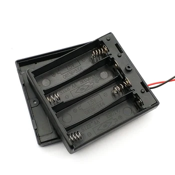 6V 4 X AA Battery Holder Case Slot Holder Plastic Storage Box With OFF/ON Switch Wires For RC Parts For Output DC 6V
6V 4 X AA Battery Holder Case Slot Holder Plastic Storage Box With OFF/ON Switch Wires For RC Parts For Output DC 6V