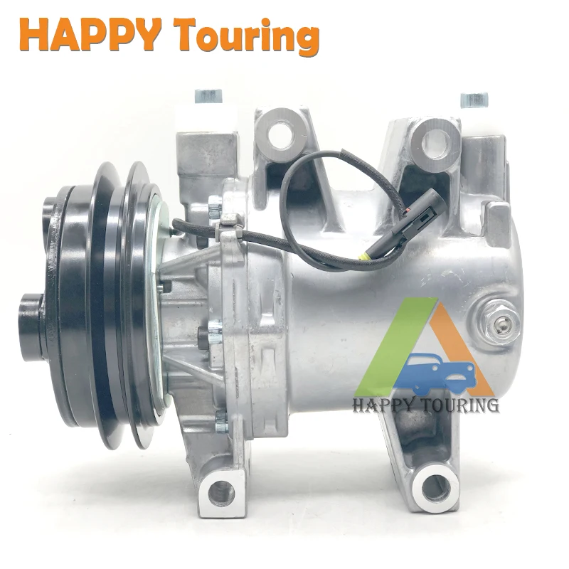 2 CALSONIC CR14 Air Conditioning Compressor for ISUZU RODEO 8DH 2.5 D-MAX 8DH 3.0 898083-9230 8973712580 8980839230 8-97371258-0