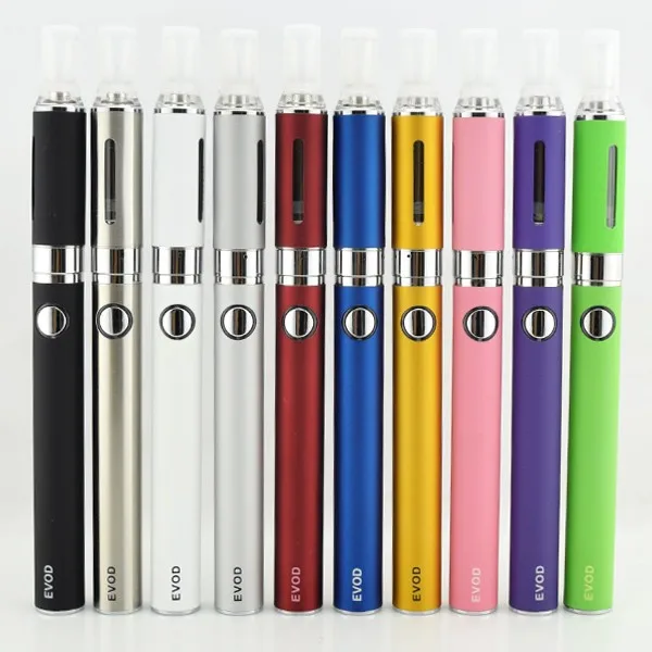 e cigarettes evod blister kit 1100mah evod battery with replaceable coil atomizer electronic cigarette ego evod vape kit