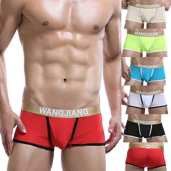 WJ Brand Cuecas Boxers Men's Underwear Boxer Short Men's Ice Silk Underwear Shorts Separation Translucent Sexy Panties
WJ Brand Cuecas Boxers Men's Underwear Boxer Short Men's Ice Silk Underwear Shorts Separation Translucent Sexy Panties