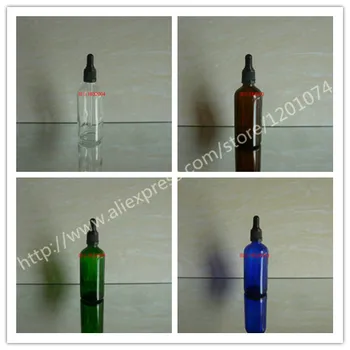 100ml blue/green/clear/brown shiny Glass Essential Oil Bottle With black plastic anti-theft ring+white/black rubber dropper cap.
100ml blue/green/clear/brown shiny Glass Essential Oil Bottle With black plastic anti-theft ring+white/black rubber dropper cap.