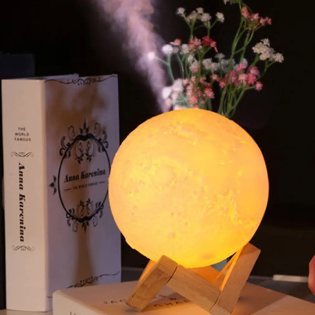 Air Humidifier 3D Moon Lamp light Diffuser Aroma Essential Oil USB Ultrasonic Humidificador Night Cool Mist Purifier
Air Humidifier 3D Moon Lamp light Diffuser Aroma Essential Oil USB Ultrasonic Humidificador Night Cool Mist Purifier