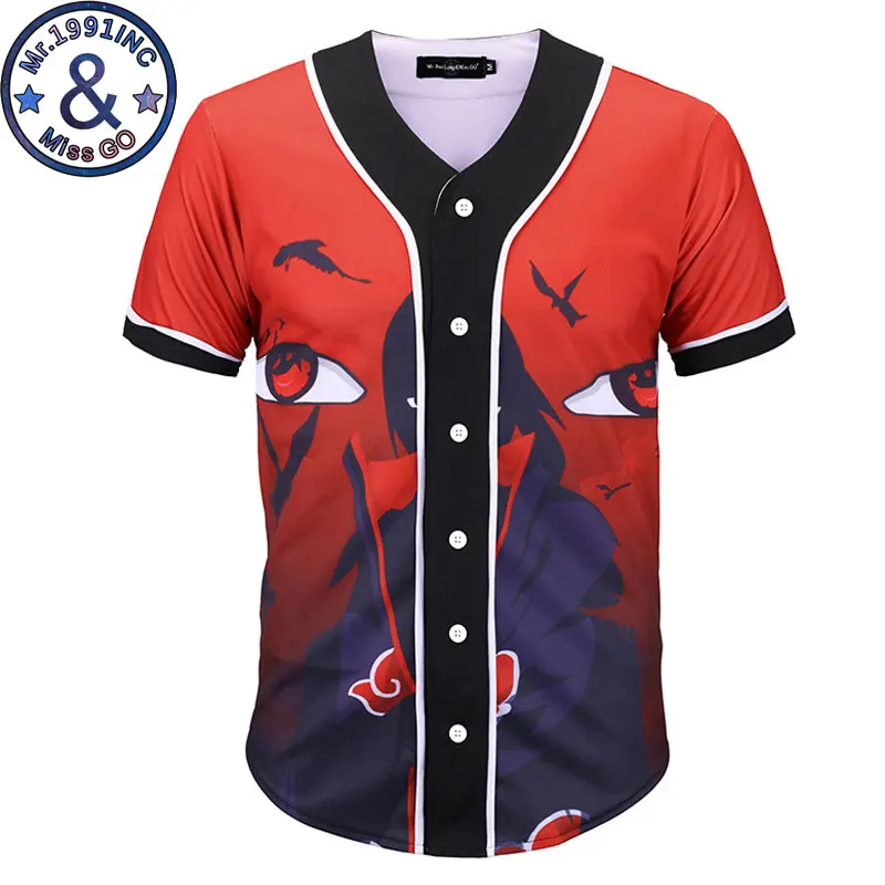 Mens Hipster Anime Print Baseball Shirt 2018 Brand New Summer Short Sleeve Tee Shirt Homme Casual Hip Hop Tops Baseball Jersey
Mens Hipster Anime Print Baseball Shirt 2018 Brand New Summer Short Sleeve Tee Shirt Homme Casual Hip Hop Tops Baseball Jersey