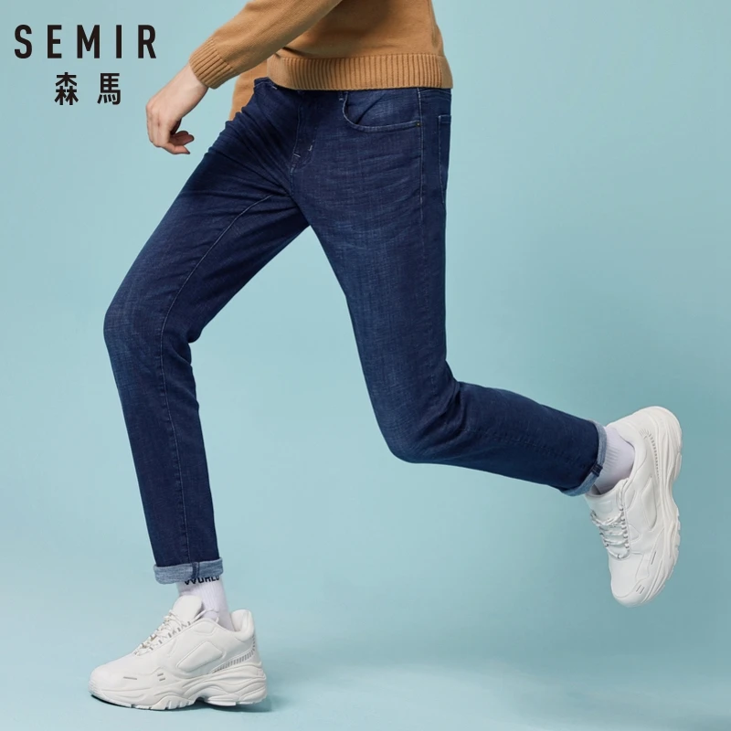 SEMIR 2018 New Men Stretch Casual Denim Jeans Pants Slim Feet Large Size Trendy Classics Business Men Cowboy Long Pants 
SEMIR 2018 New Men Stretch Casual Denim Jeans Pants Slim Feet Large Size Trendy Classics Business Men Cowboy Long Pants