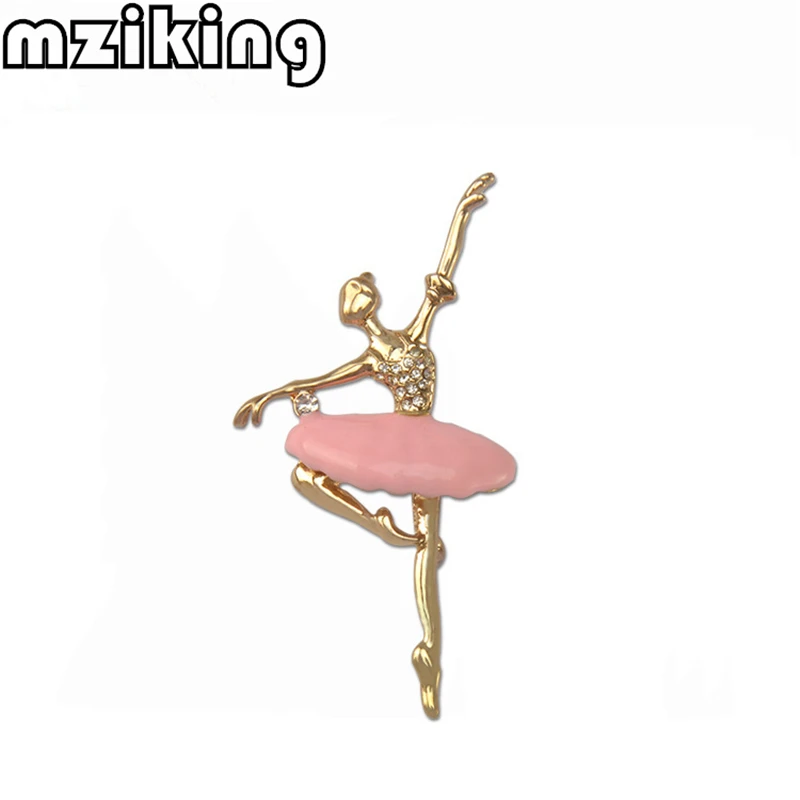 New Crystal Ballerina Brooch Pin for Women Cute Dancer Girl Enamel Pin Broach Female Coat Broches Lapel Pin Wedding Jewelry Gift
New Crystal Ballerina Brooch Pin for Women Cute Dancer Girl Enamel Pin Broach Female Coat Broches Lapel Pin Wedding Jewelry Gift