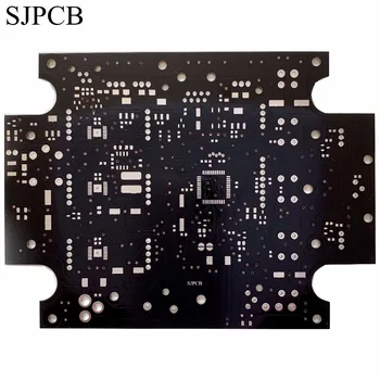SJPCB Black Solder Mask Simple Two Sided Circuit Board No Silkscreen Legend OK 1OZ 1.5MM At Low Cost
SJPCB Black Solder Mask Simple Two Sided Circuit Board No Silkscreen Legend OK 1OZ 1.5MM At Low Cost