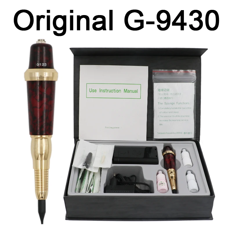 Professional Taiwan Giant Sun G-9430 Eyebrow Tattoo Machine Pen For Permanent Makeup Eyebrow Forever MAKE UP kit With Tattoo ink
Professional Taiwan Giant Sun G-9430 Eyebrow Tattoo Machine Pen For Permanent Makeup Eyebrow Forever MAKE UP kit With Tattoo ink
